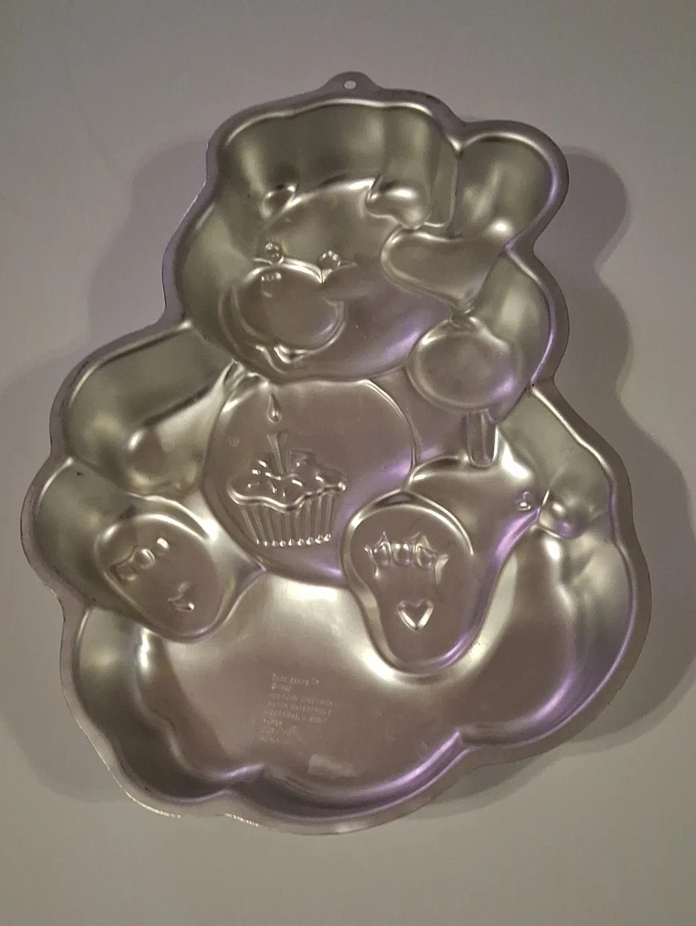 1983 Care Bear Cake Pan Used